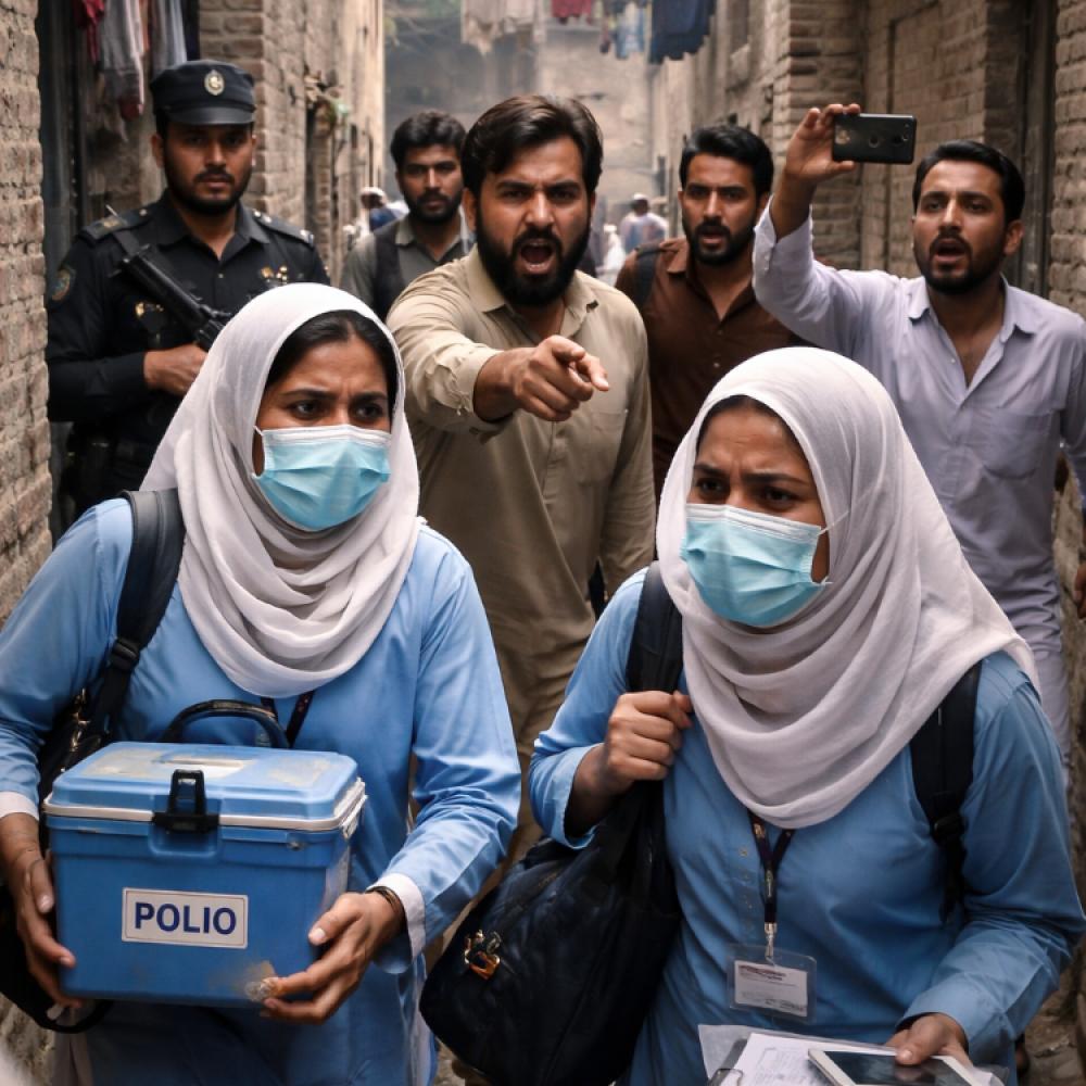Health workers under threat: Polio team targeted in Pakistan 