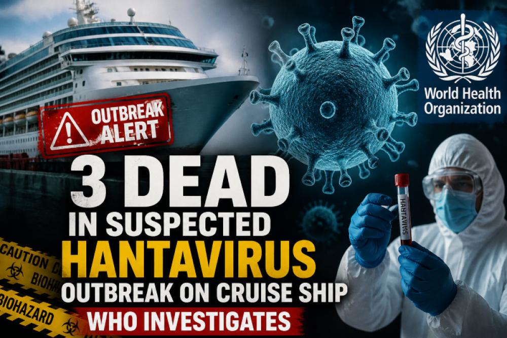 Health scare at sea: Three killed in suspected Hantavirus cruise outbreak 