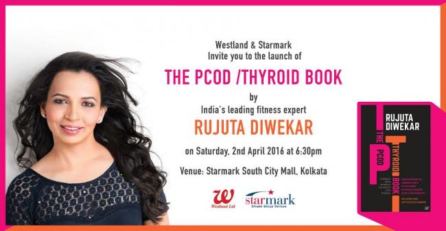 Rujuta Diwekar’s book to be launched in Kolkata on Apr 2