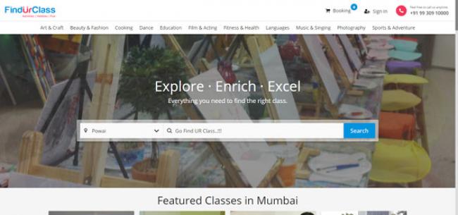 FindUrClass: Quickest way to find the Right class during summer holidays