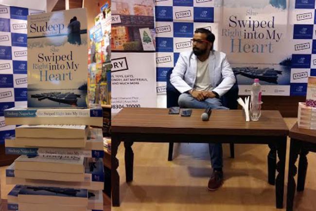Author Sudeep Nagarkar swipes right into Kolkata