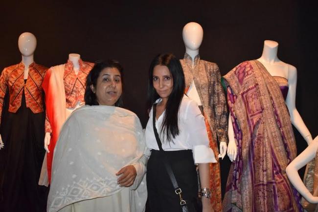 Kolkata: Anamika Khanna attends “Baluchari: Bengal & Beyond” event