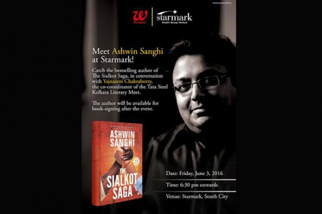 Kolkata: Starmark to host the launch of Ashwin Sanghi