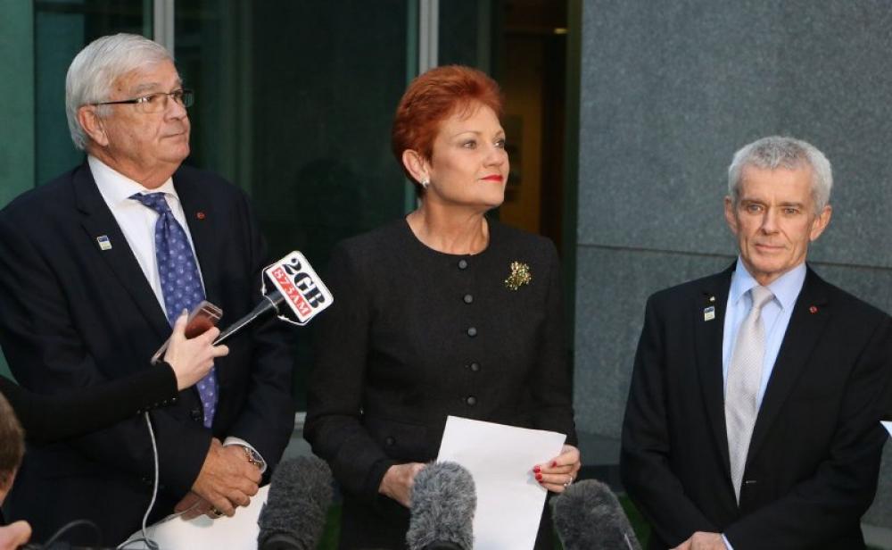Australian senator wears burqa inside parliament, stirs up controversy