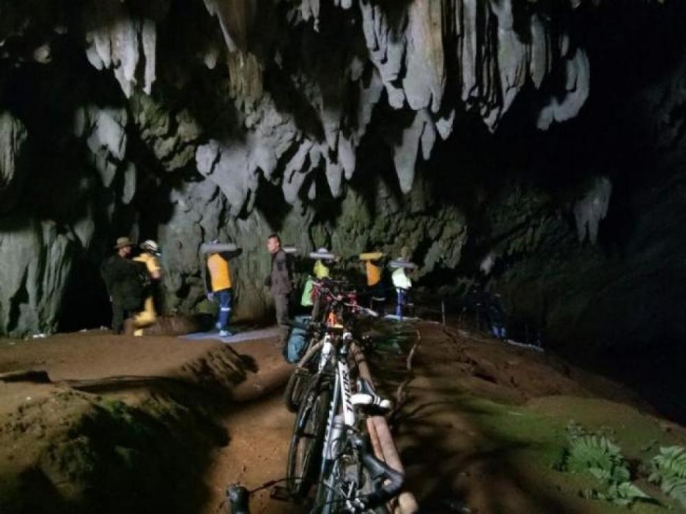 Ninth trapped boy rescued from the Thailand cave, operation underway to evacuate the rest