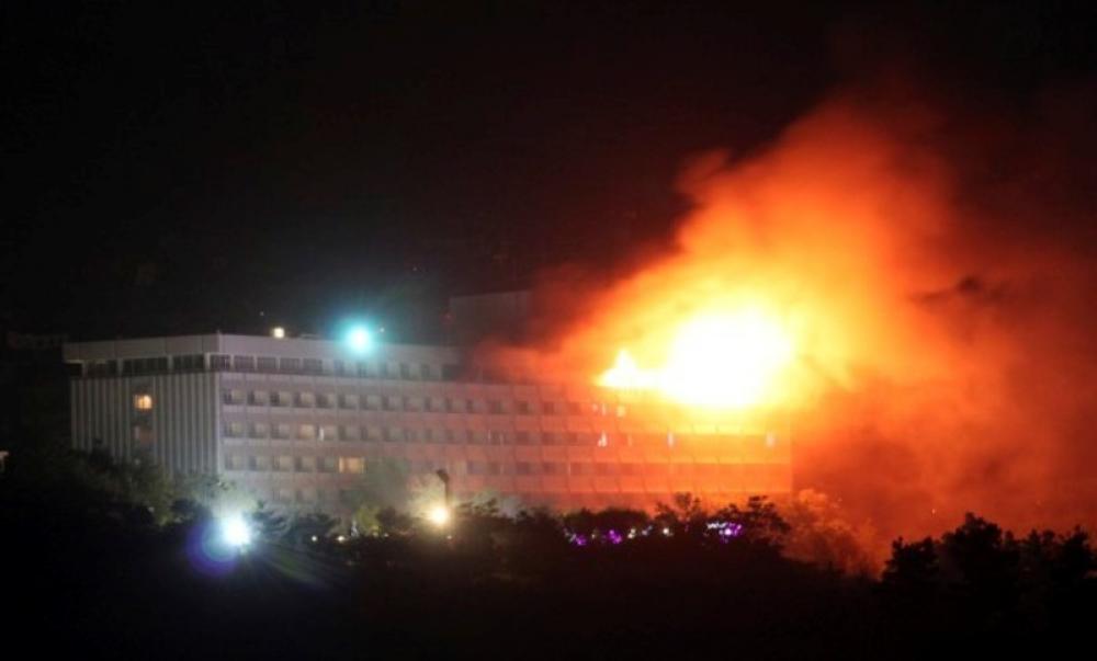Terror strike in Kabul luxury hotel kills five, two gunmen shot dead