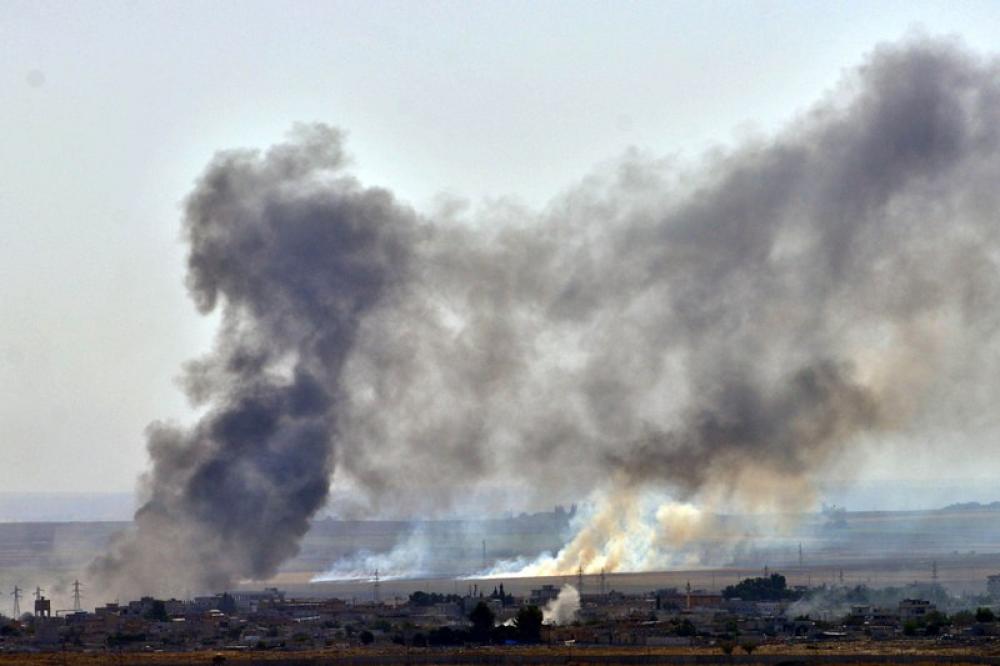 US Military leaves bases northwest of Manbij toward Syria