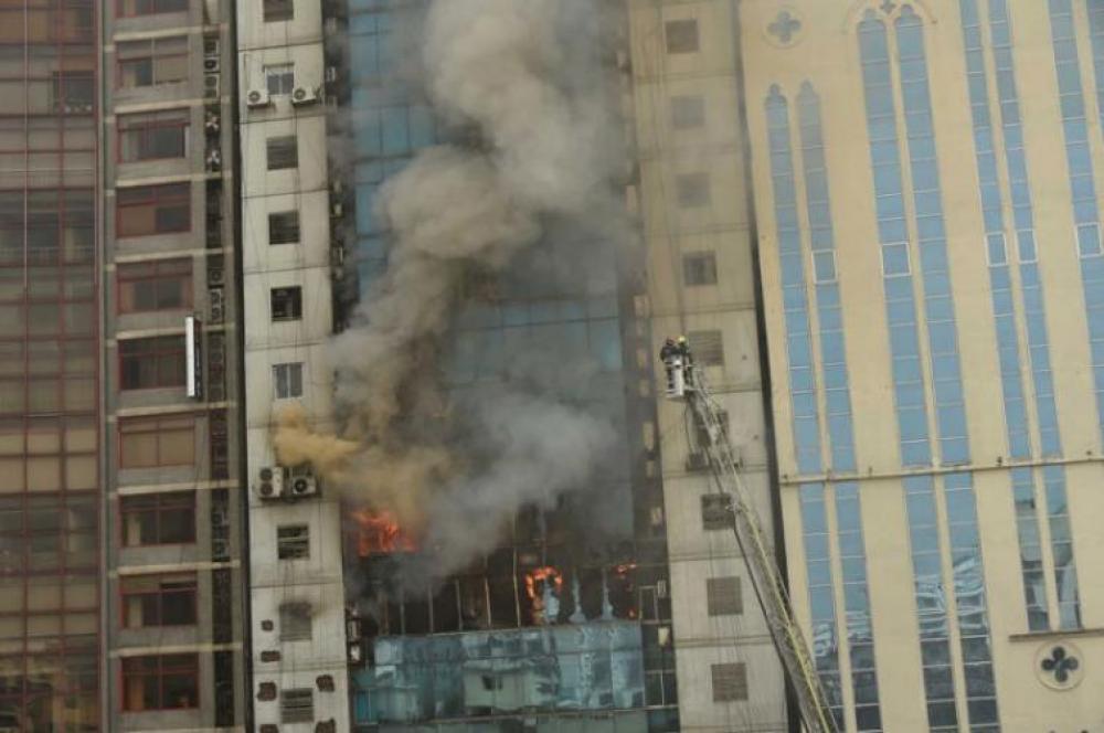 Bangladesh high-rise fire: Minister describes death of 25 victims as 