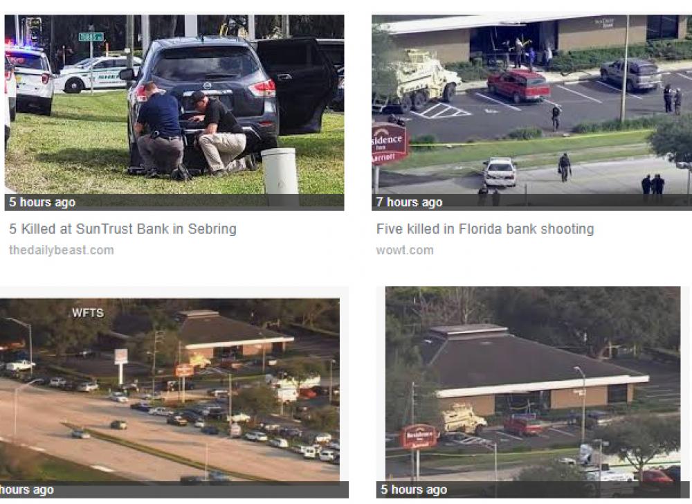 Florida bank shooting kills 5 people, suspect arrested