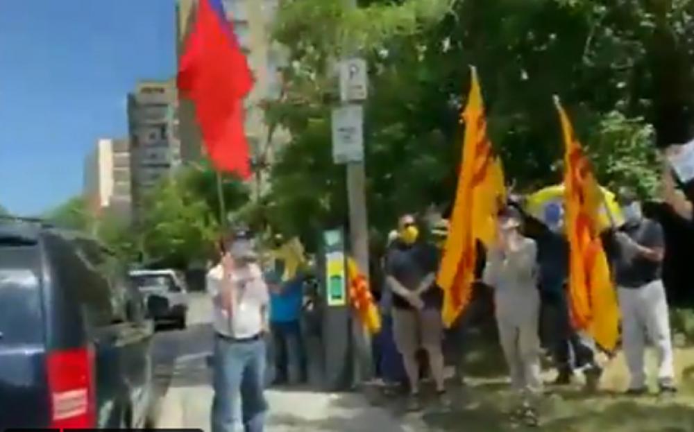Toronto witnesses protest against Chinese communist regime