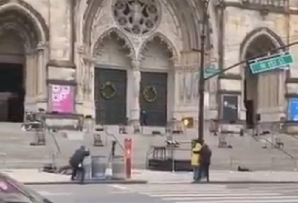 No civilians struck during New York Cathedral shooting, Bible found : Commissioner Shea