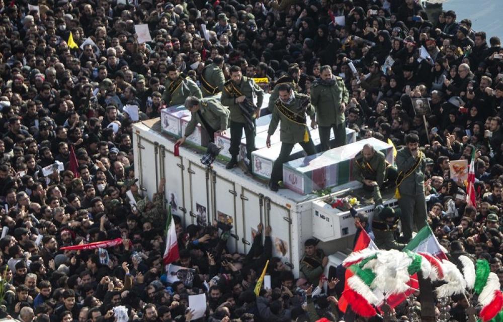 Thirty five killed, 48 injured during Soleimani's funeral procession in Iran - reports