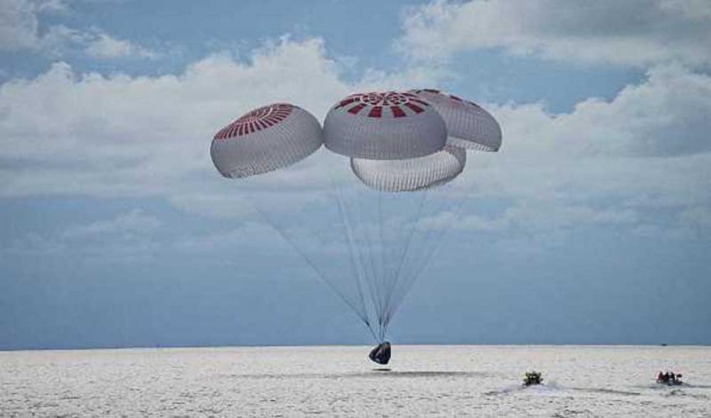 Inspiration4 all-civilian crew makes splashdown off Florida coast, says SpaceX