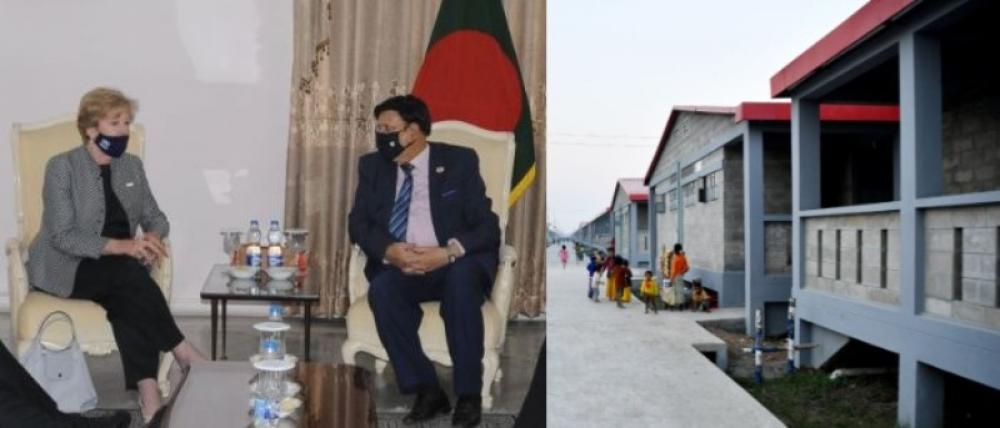 UN delegation lauds Bangladesh's Rohingya rehab move to Bay of Bengal island Bhasan Char