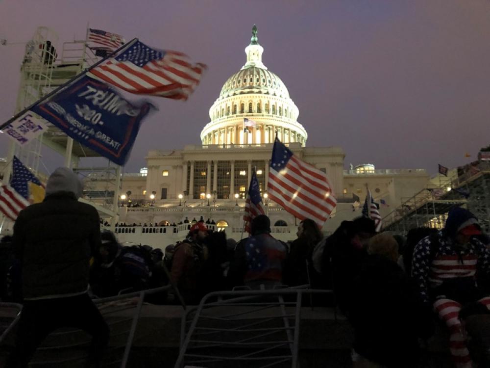 Security beefed up outside US Capitol ahead of Saturday's rally supporting Jan 6 rioters