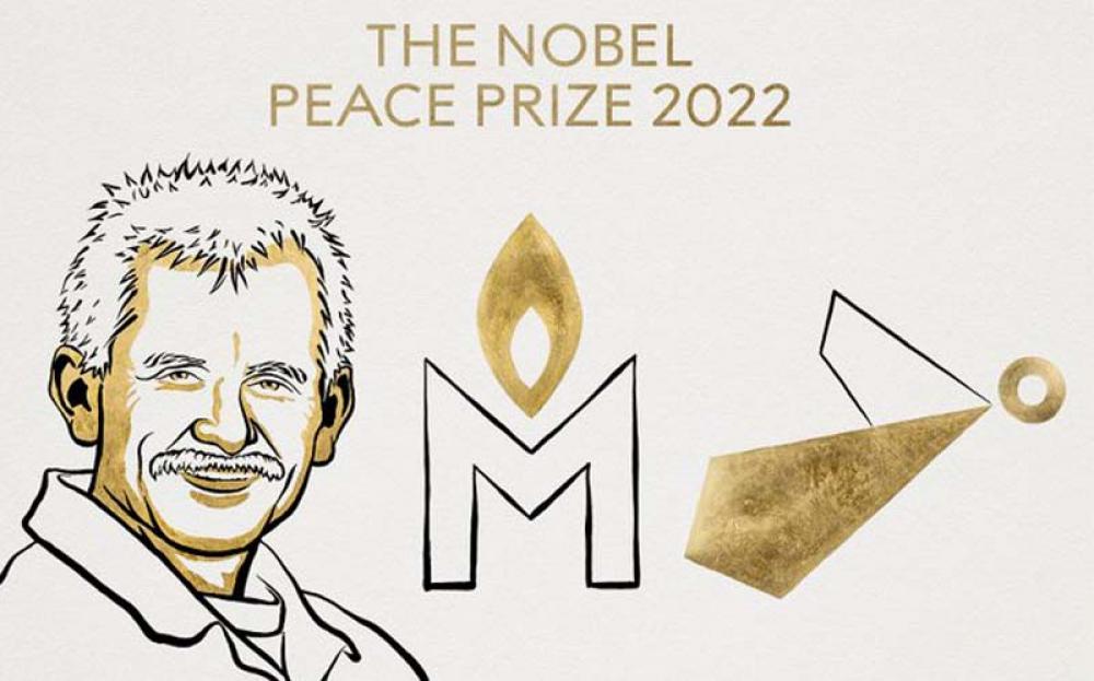 Human rights campaigners from Russia, Ukraine and Belarus clinch Nobel Peace Prize