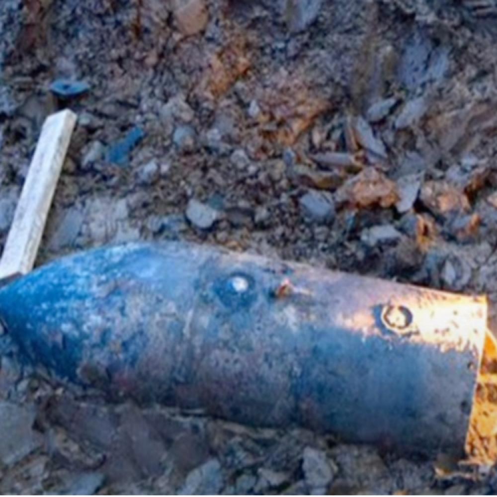 Drought-hit Italian river reveals unexploded WWII bomb