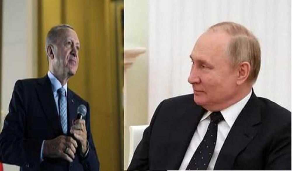 Türkiye President Erdogan discusses Ukrainian crisis with Putin