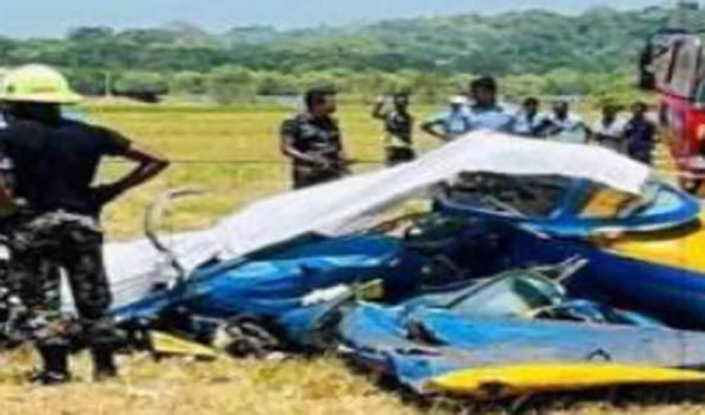 Sri Lanka: Military trainer aircraft crashes, two die