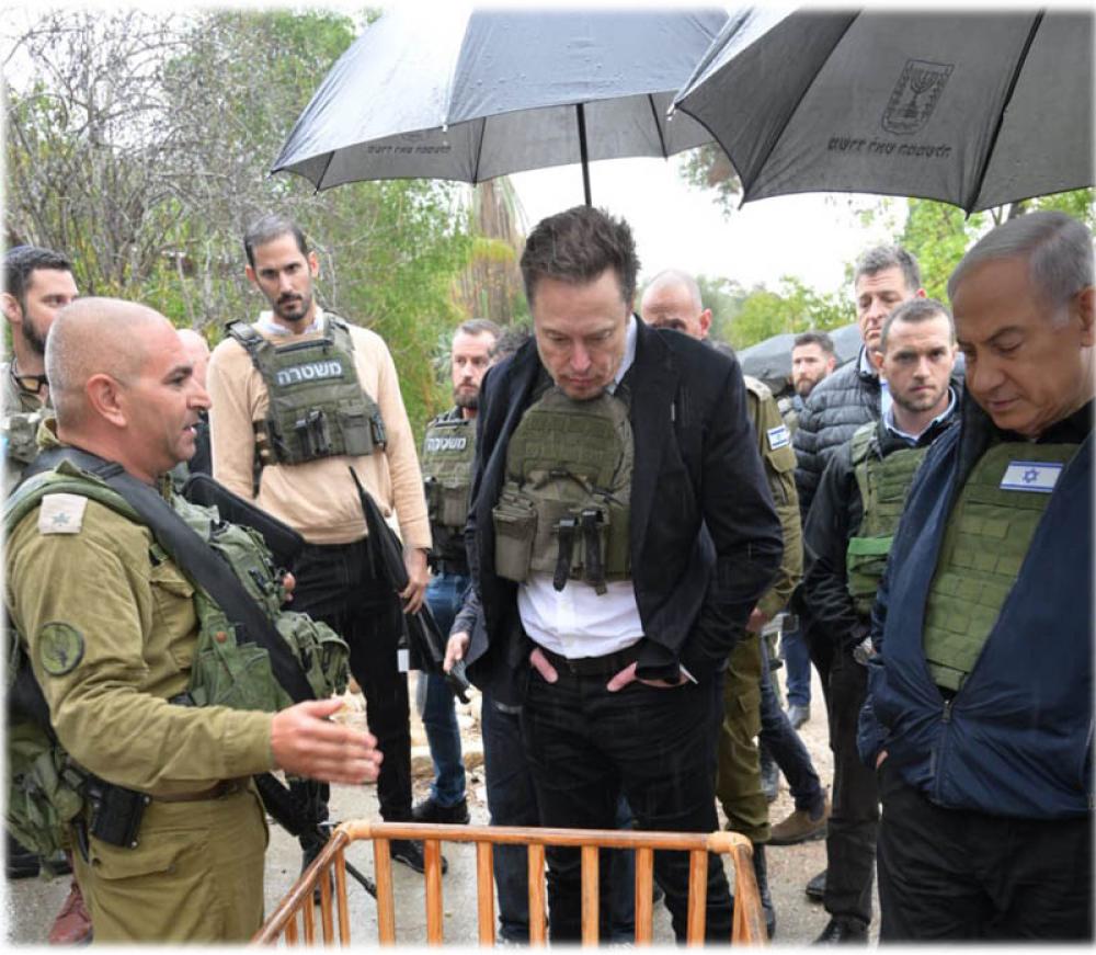 Elon Musk in Israel: Tesla chief visits Kibbutz attacked by Hamas during October 7 atrocities, meets PM Benjamin Netanyahu