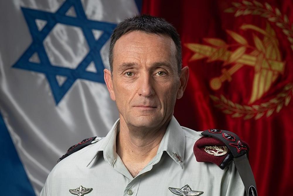 Israel Defense Forces Chief of Staff Herzi Halevi warns Iran's attack will be met with a response 
