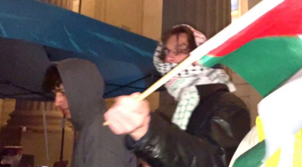 Jewish student journalist stabbed in the eye during anti-Israeli protest on Yale University campus
