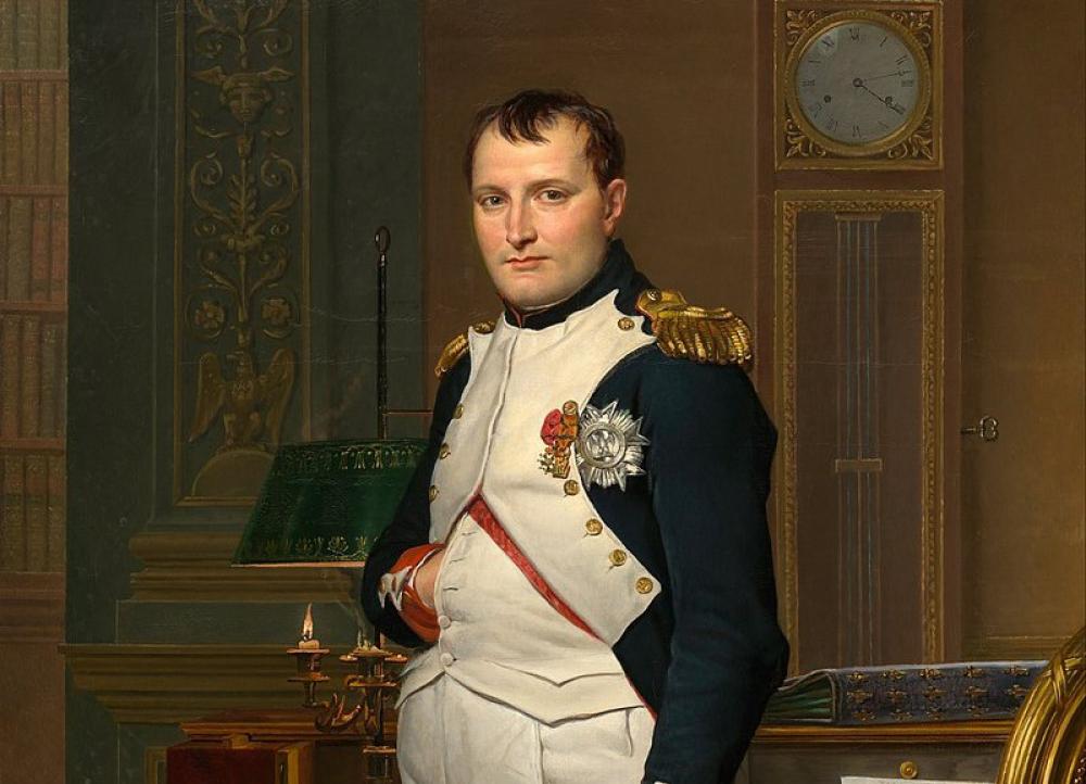 French political leader Napoleon Bonaparte