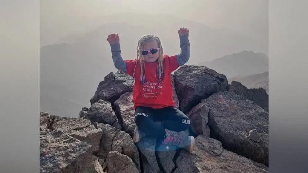 UK: Six-year-old girl ascends North Africa's highest mountain