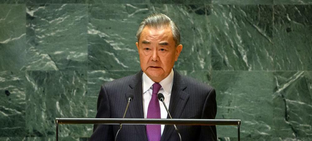 China is committed to playing a constructive role and engaging in mediation for peace, says Wang Yi at UNGA