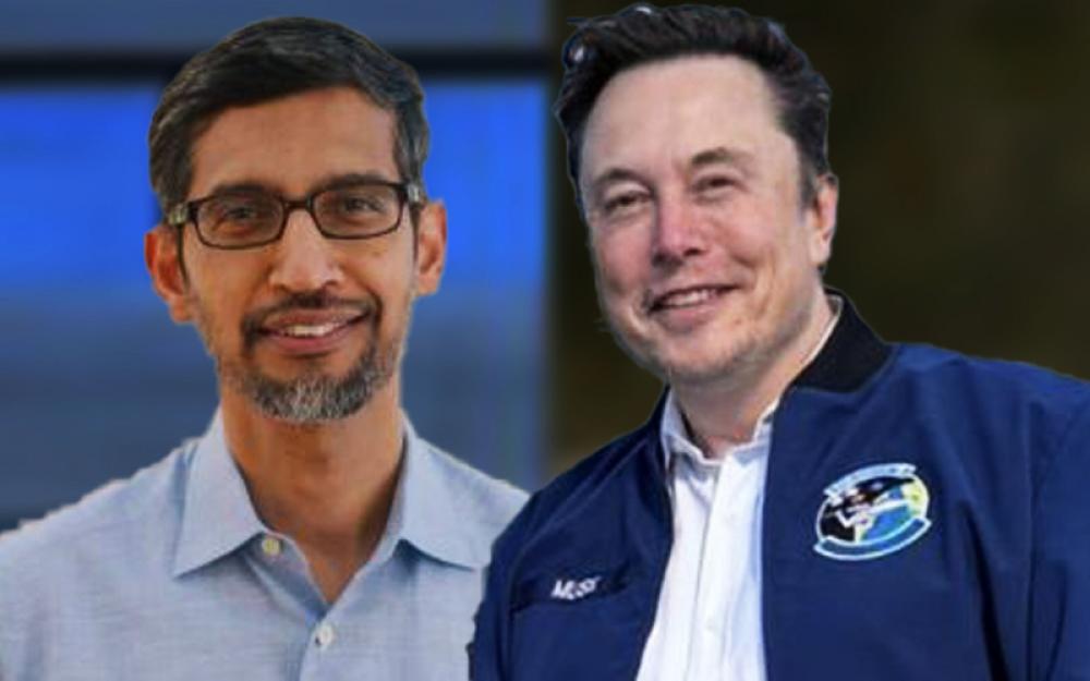 Sundar Pichai, Elon Musk discuss Willow, quantum computing chip on X