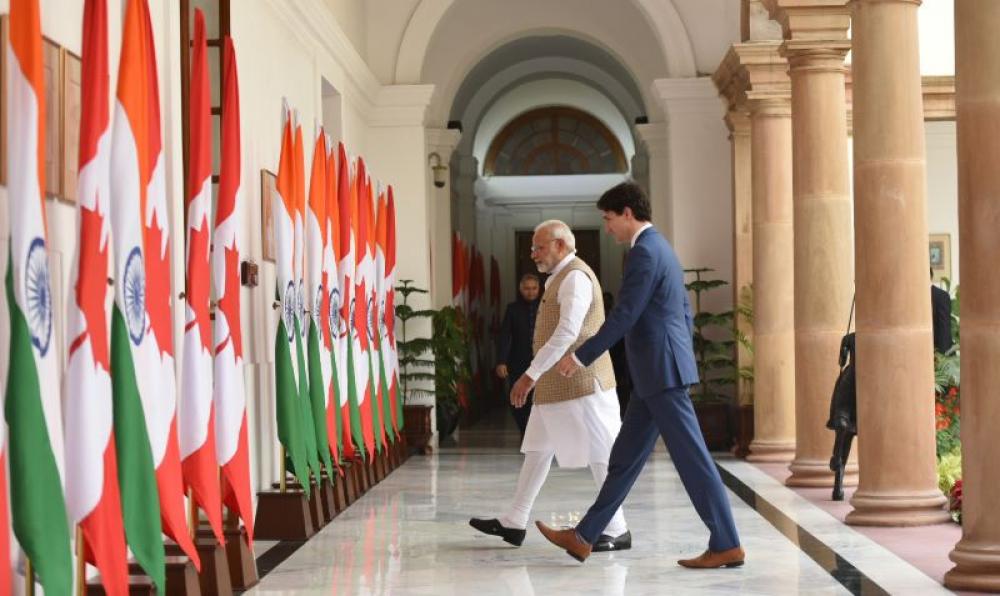 India and Canada are now engaged in a diplomatic tit-for-tat. Photo courtesy: PIB