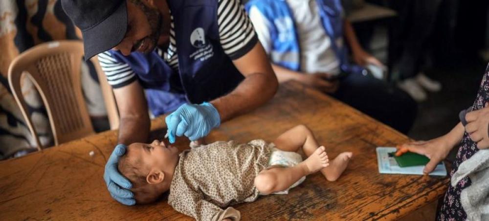 Gaza crisis: WHO chief Tedros Adhanom Ghebreyesus hails ‘massive success’ of polio campaign amid tragic reality