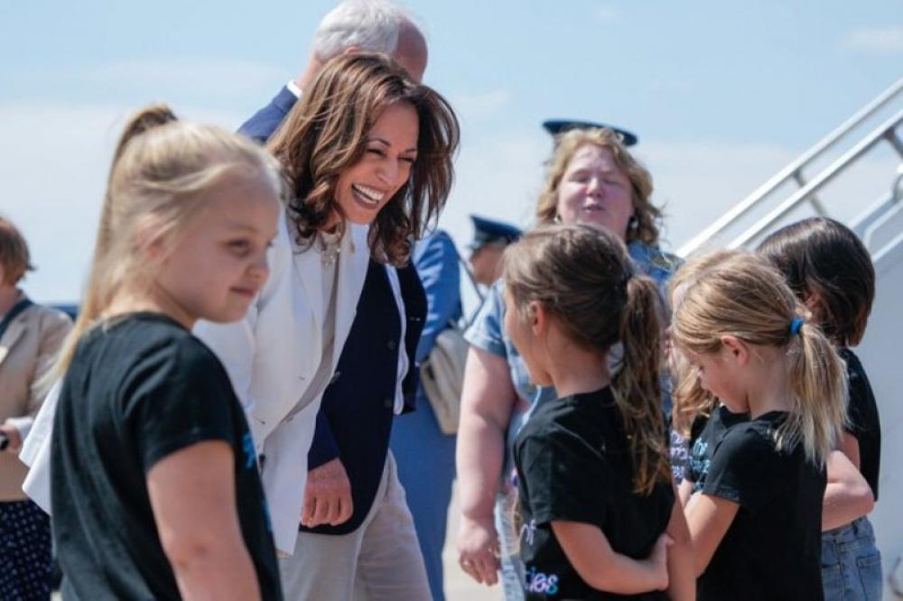 US Presidential elections: Vice President and Democratic nominee Kamala Harris casts her vote by mail