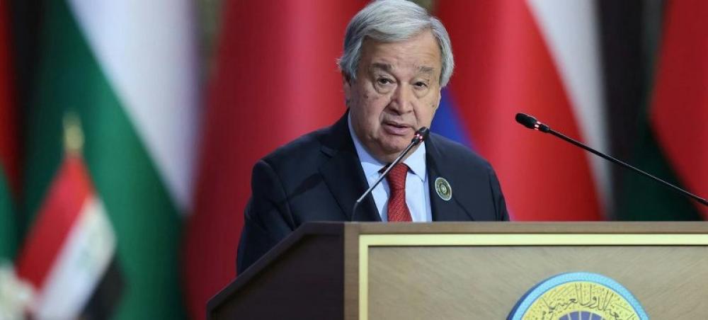 UN chief Guterres reiterates call for Gaza ceasefire at Arab League Summit UN chief Guterres reiterates call for Gaza ceasefire at Arab League Summit