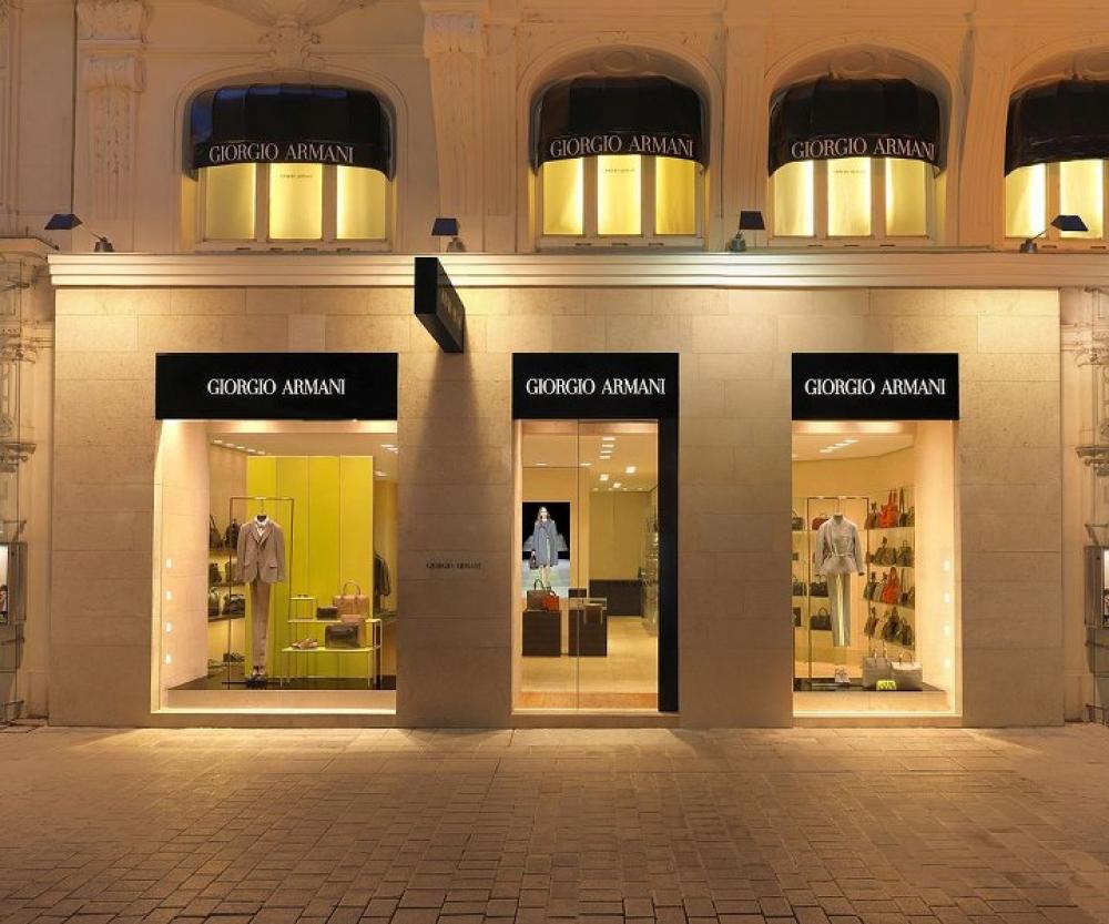 Giorgio Armani storefront in Vienna, Austria. (Photo: wikipedia.org)