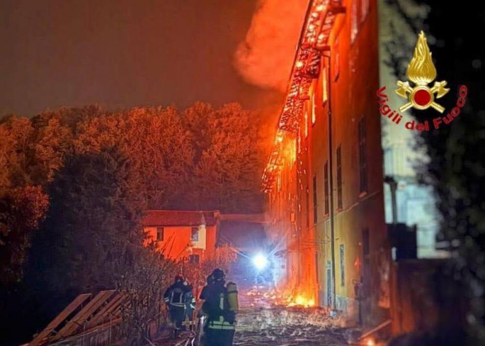 More than 20 nuns evacuated after massive fire destroys 400-year-old Bernaga Monastery in northern Italy More than 20 nuns evacuated after massive fire destroys 400-year-old Bernaga Monastery in northern Italy