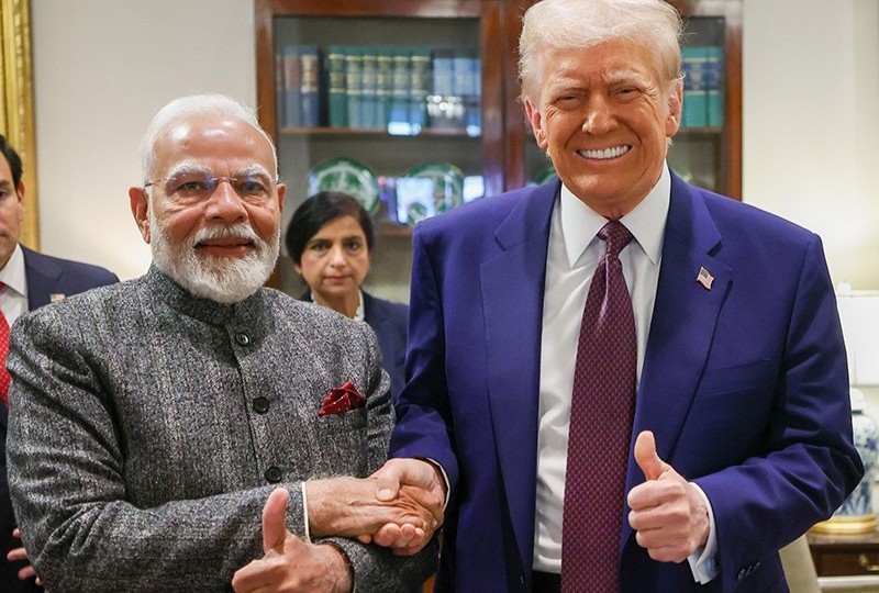 'I will always be friends with Modi, he is a great PM': Donald Trump as he tones down on India over tariff