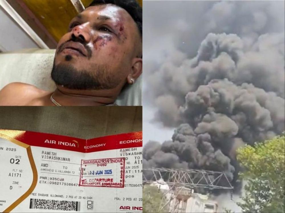 Air India crash: Amid deaths, British Indian man on seat 11A miraculously walks out alive Air India crash: Amid deaths, British Indian man on seat 11A miraculously walks out alive