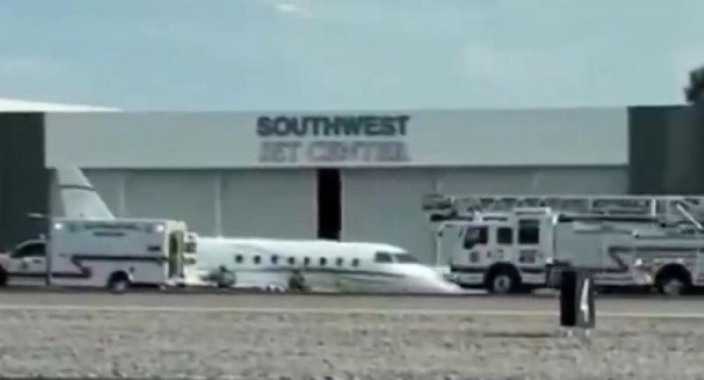 One died, four injured after two jets collide on airport runway in USA