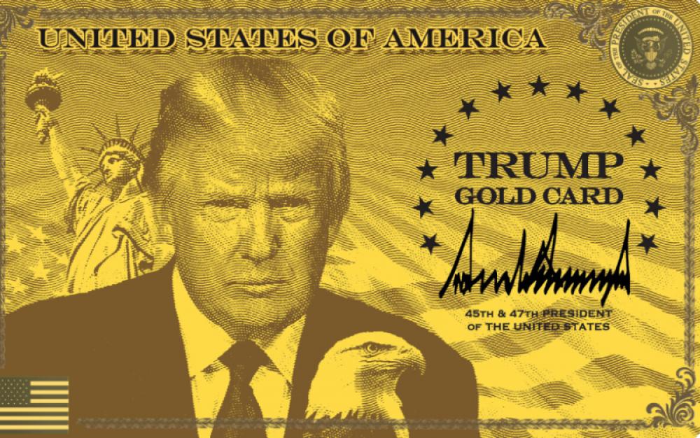 Trump unveils 'Gold Card' initiative for permanent residency in US Trump unveils 'Gold Card' initiative for permanent residency in US