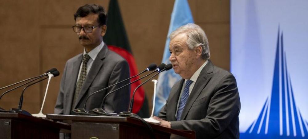 UN chief Antonio Guterres expresses solidarity with Bangladesh amid political transition