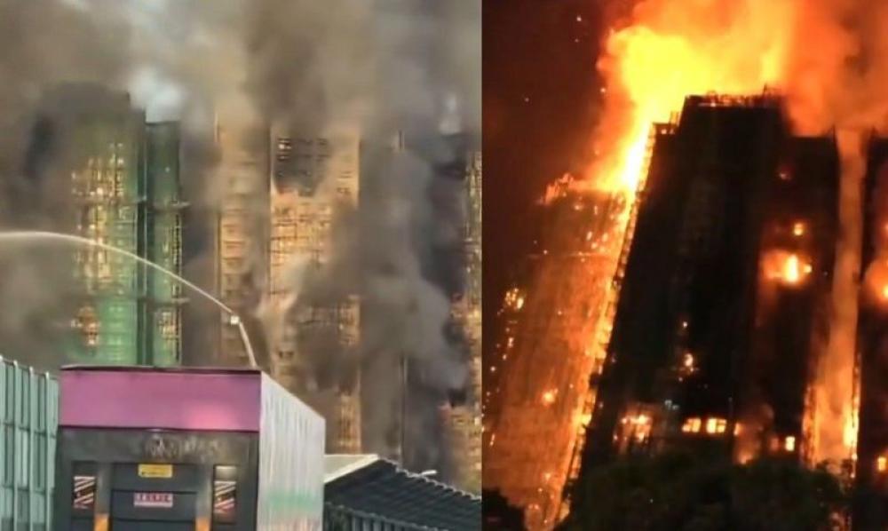 Deadly Hong Kong Fire: death toll touches 44, 3 arrested