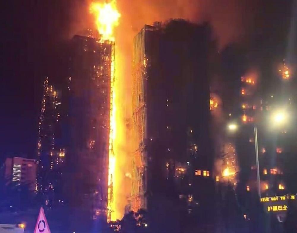 City engulfed in tragedy: Hong Kong fire death toll touches 94