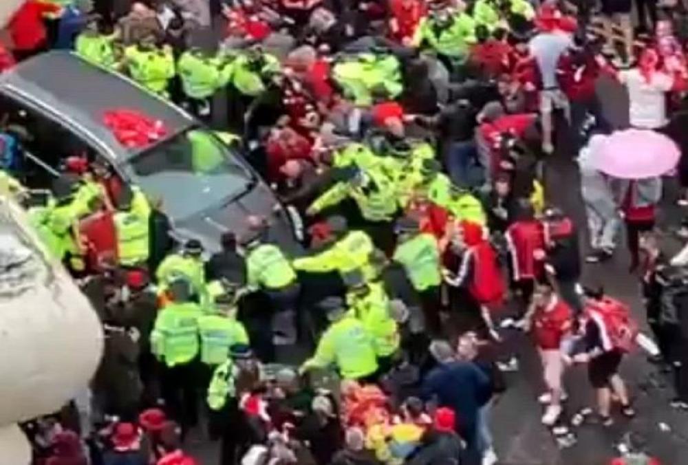 One person arrested after car ploughs into pedestrians during Liverpool FC's parade, 47 injured