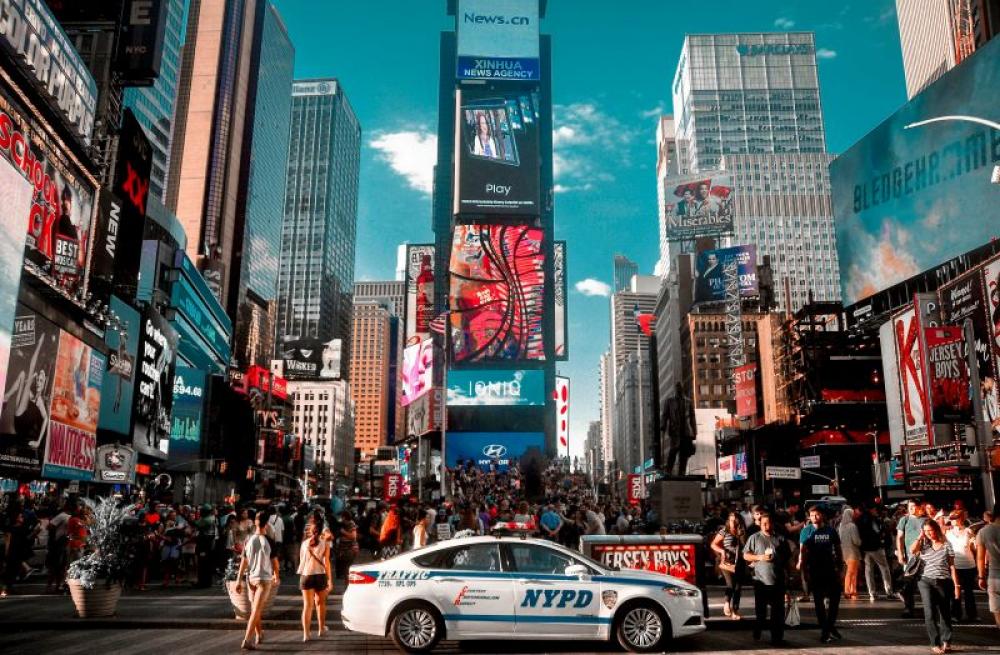 New York: Man set on fire in Times Square, suspect at large 