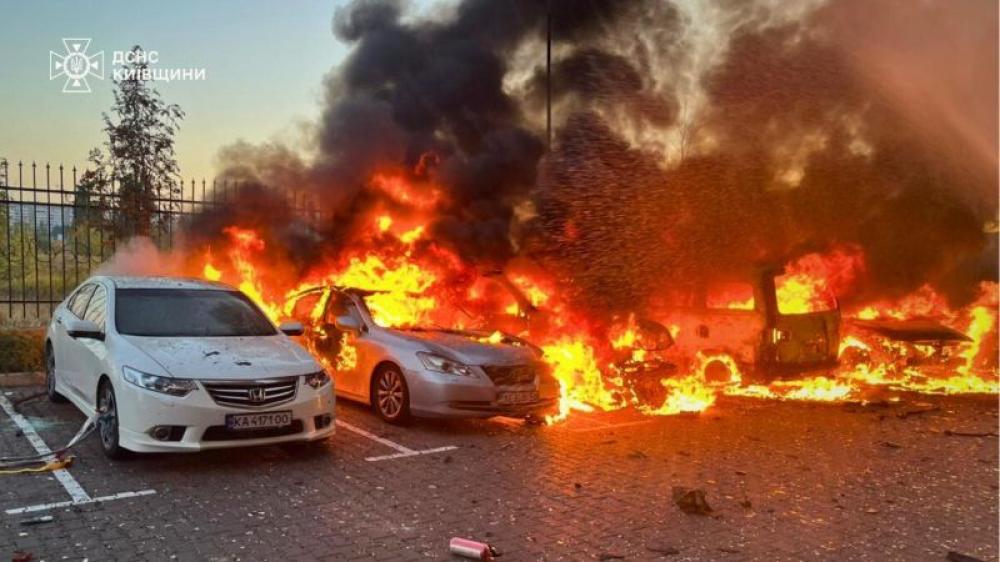 Three die in Russia's overnight aerial strikes on Ukraine, claims Zelenskyy Three die in Russia's overnight aerial strikes on Ukraine, claims Zelenskyy