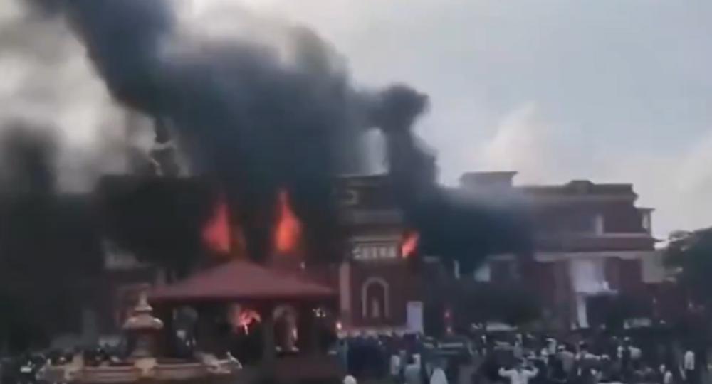 Ex-Nepal PM's wife succumbs to injuries after burnt alive as protest against social media ban turns violent