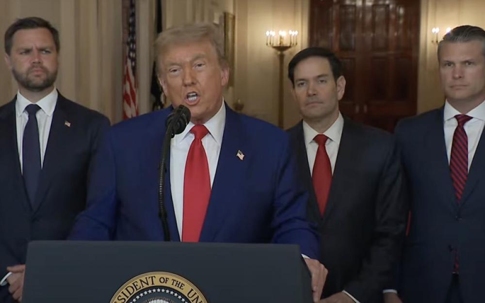 There will be either peace or tragedy for Iran, says Trump after US bombs 3 Iranian nuclear sites There will be either peace or tragedy for Iran, says Trump after US bombs 3 Iranian nuclear sites