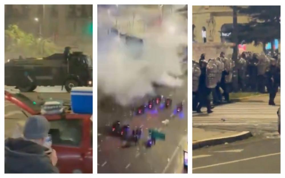  Buenos Aires descends into violence after Spain crush Argentina