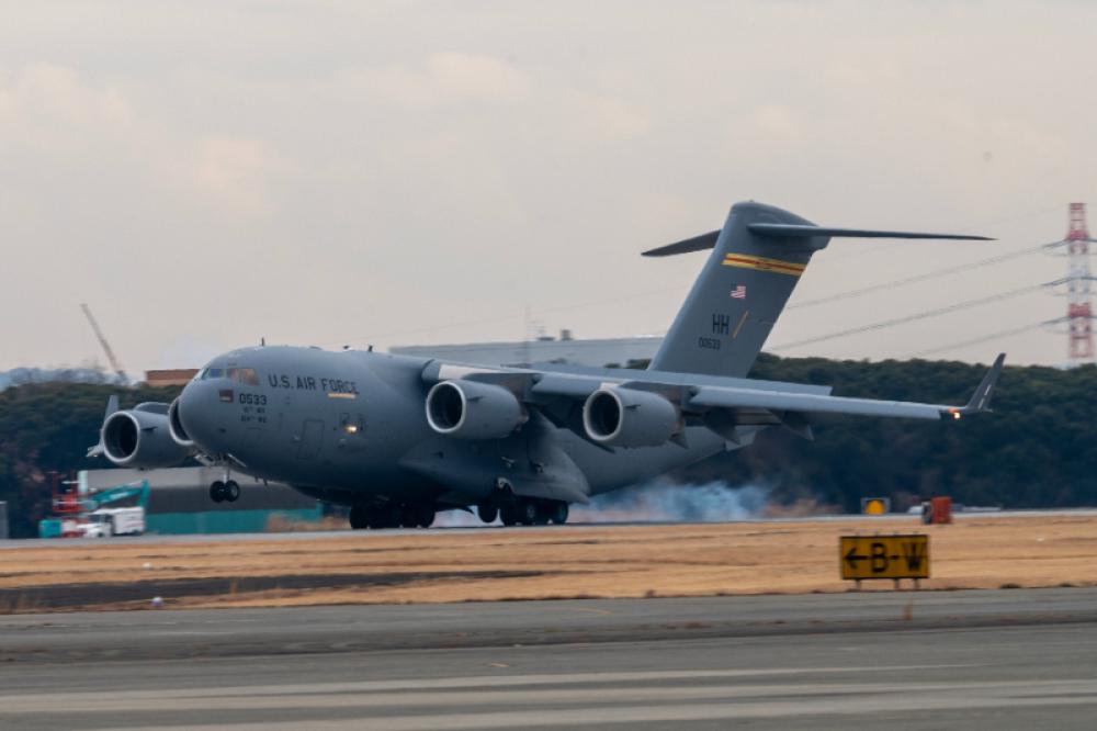 Mystery US Air Force C-17 Globemaster lands in Moscow as Ukraine peace talks remain deadlocked